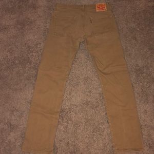 Levi 513 Khaki 32x32